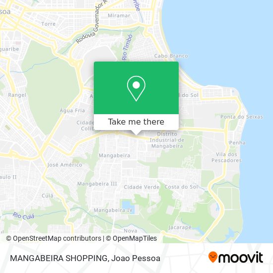 Mapa MANGABEIRA SHOPPING