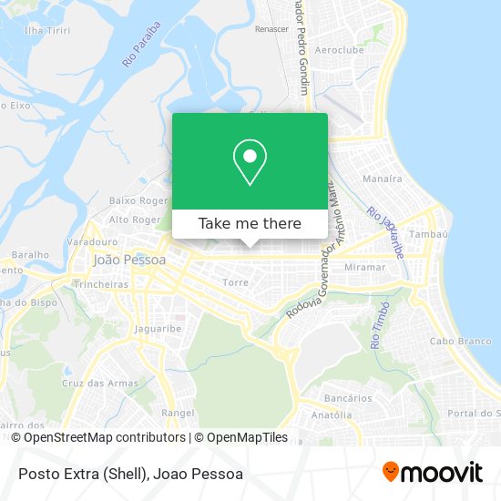 Posto Extra (Shell) map