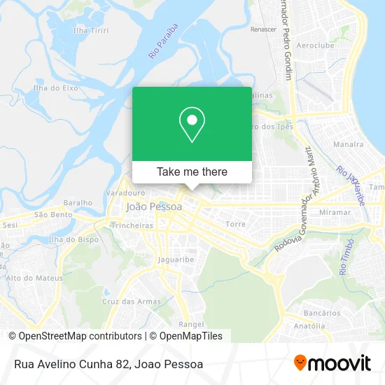 Rua Avelino Cunha 82 map