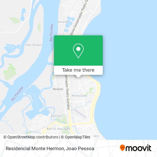 Residencial Monte Hermon map