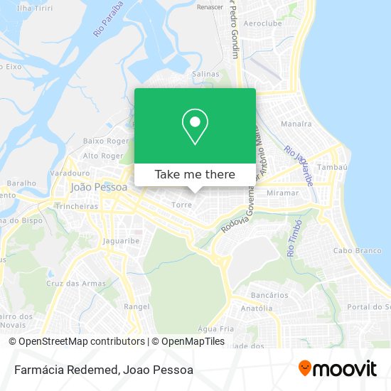 Farmácia Redemed map