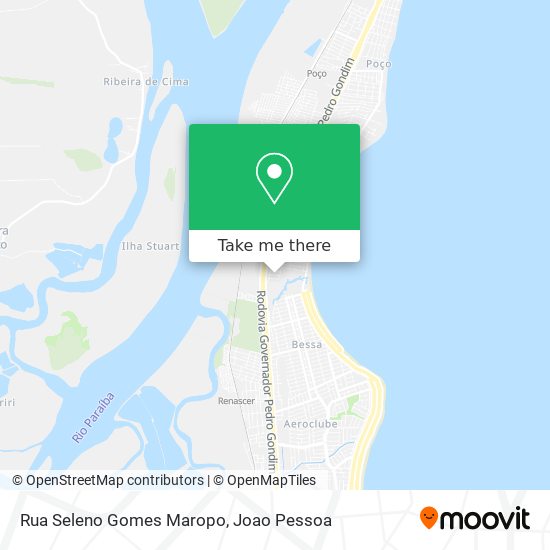 Rua Seleno Gomes Maropo map