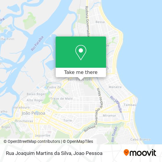 Rua Joaquim Martins da Silva map