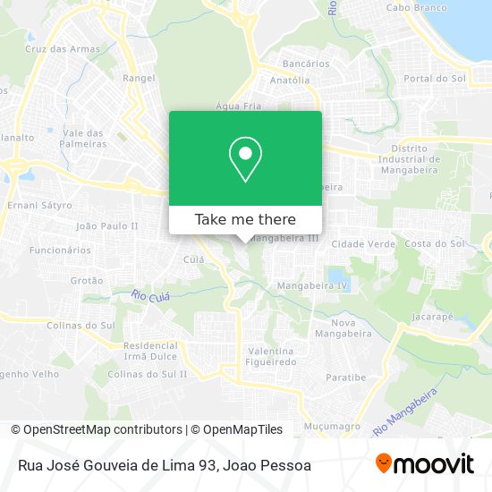 Rua José Gouveia de Lima 93 map