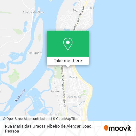 Rua Maria das Graças Ribeiro de Alencar map