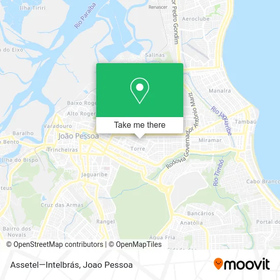 Assetel—Intelbrás map