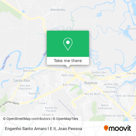 Engenho Santo Amaro I E II map