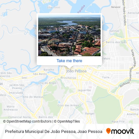 Mapa Prefeitura Municipal De João Pessoa