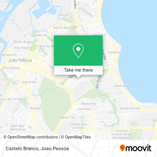 Castelo Branco map