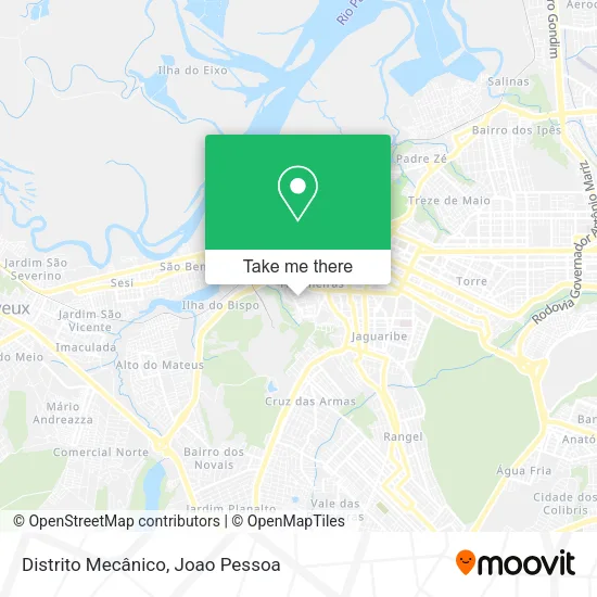 Distrito Mecânico map