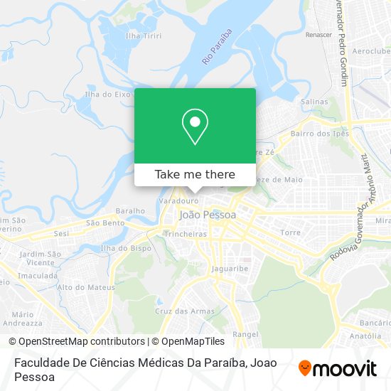 Faculdade De Ciências Médicas Da Paraíba map