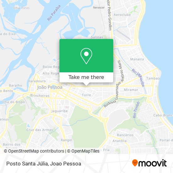 Posto Santa Júlia map