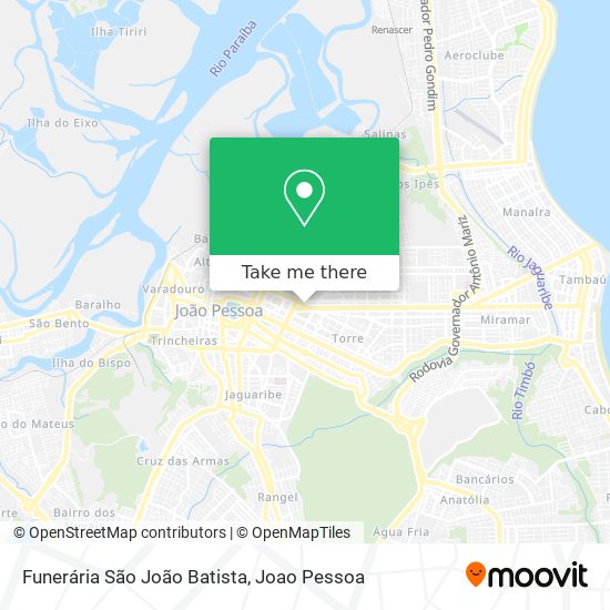 Mapa Funerária São João Batista