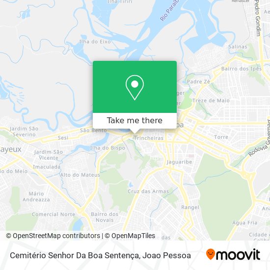 Mapa Cemitério Senhor Da Boa Sentença