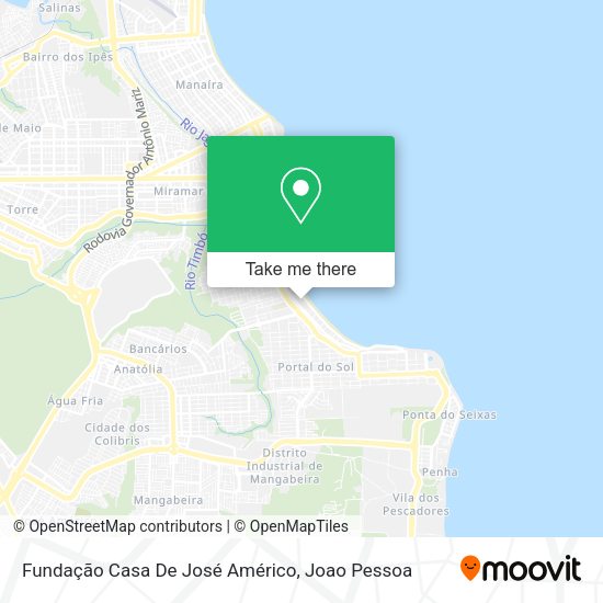 Fundação Casa De José Américo map