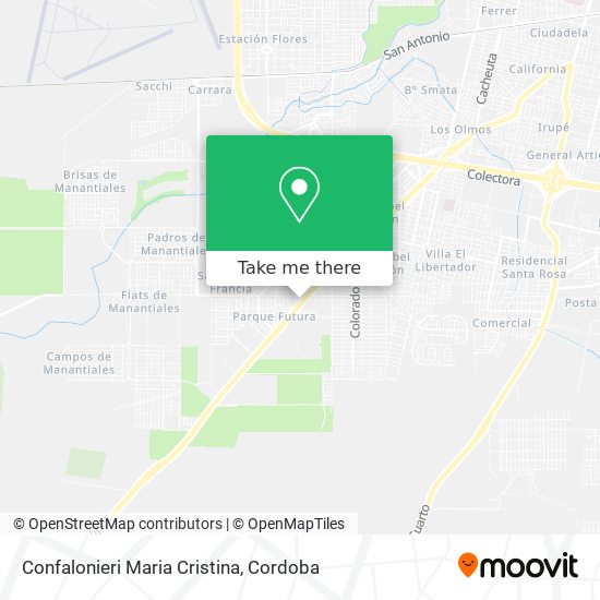 Confalonieri Maria Cristina map