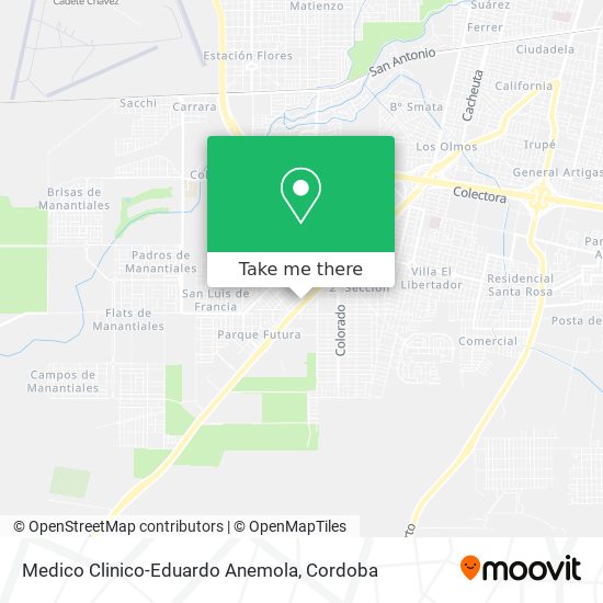 Medico Clinico-Eduardo Anemola map