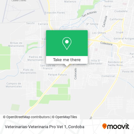Mapa de Veterinarias-Veterinaria Pro Vet 1