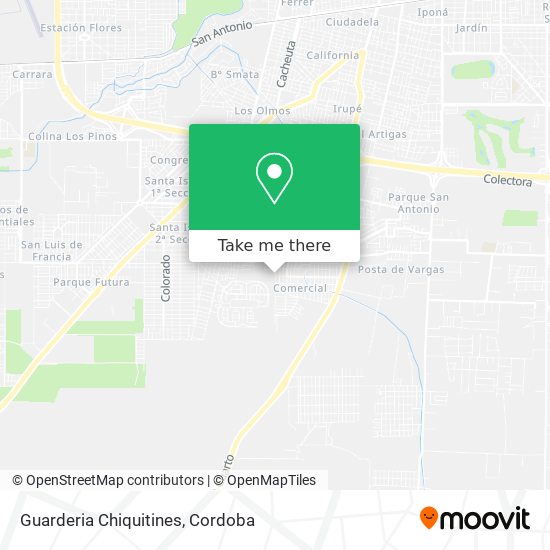 Mapa de Guarderia Chiquitines