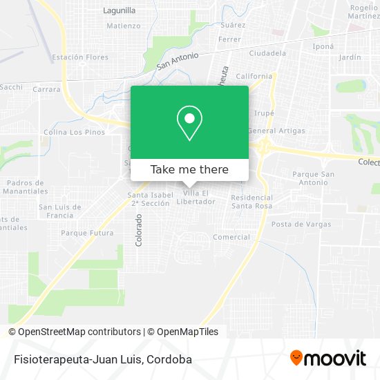 Mapa de Fisioterapeuta-Juan Luis