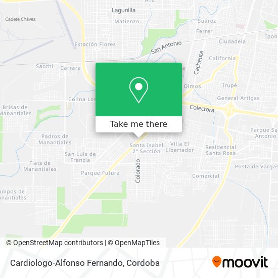 Cardiologo-Alfonso Fernando map