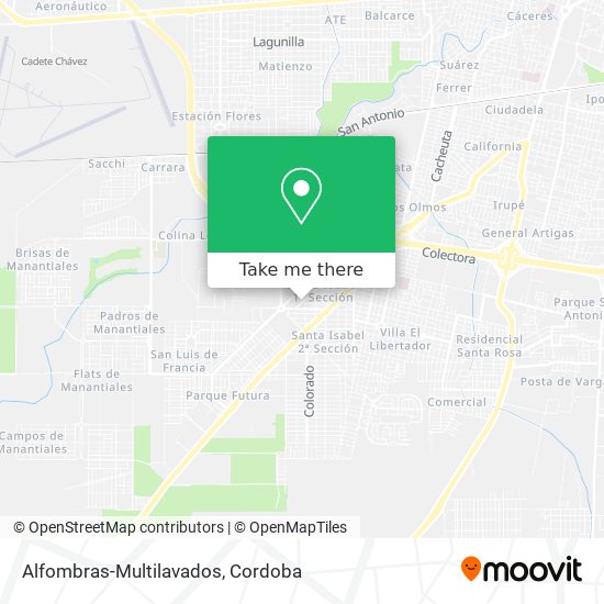 Mapa de Alfombras-Multilavados