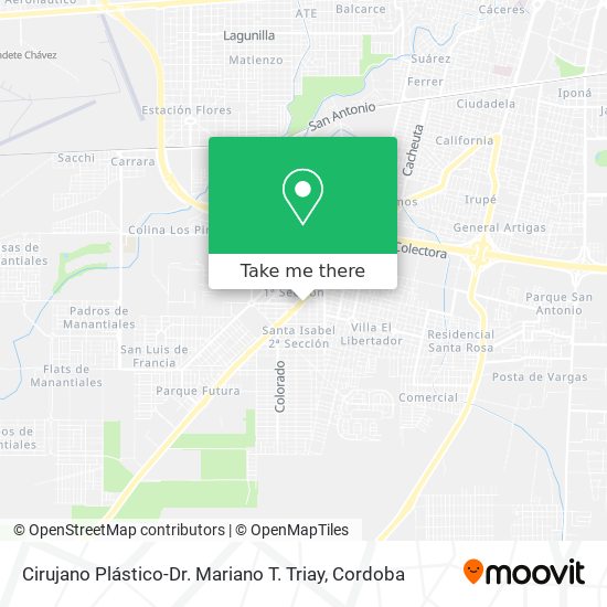 Mapa de Cirujano Plástico-Dr. Mariano T. Triay