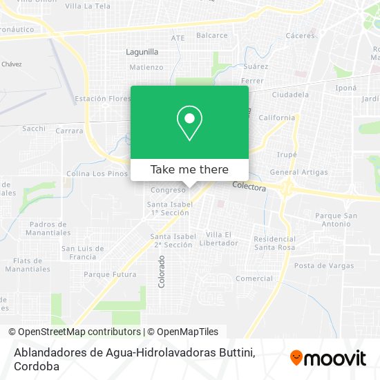 Ablandadores de Agua-Hidrolavadoras Buttini map