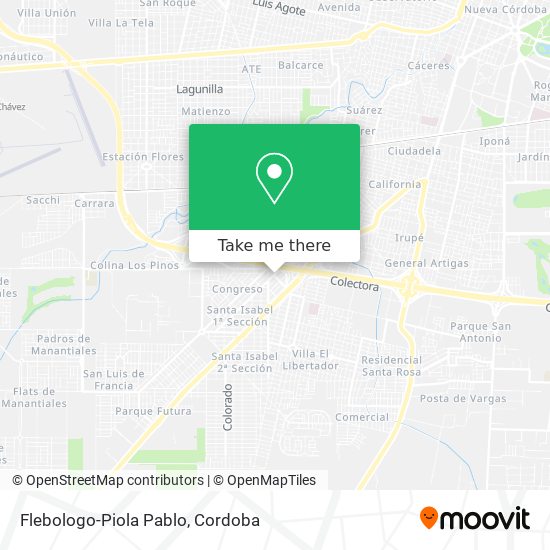 Mapa de Flebologo-Piola Pablo