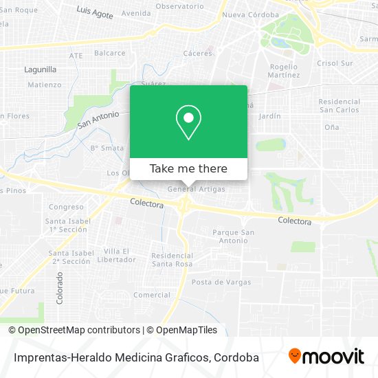 Imprentas-Heraldo Medicina Graficos map