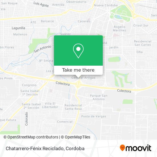 Chatarrero-Fénix Reciclado map