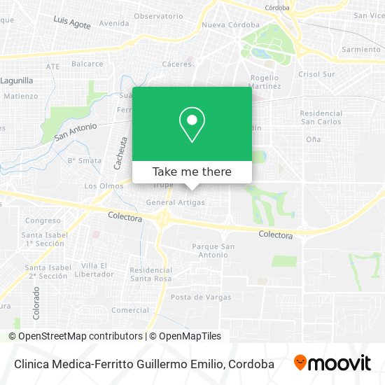 Clinica Medica-Ferritto Guillermo Emilio map