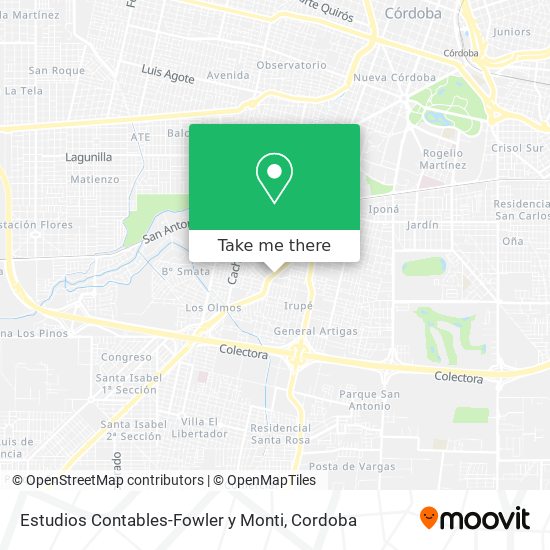 Estudios Contables-Fowler y Monti map