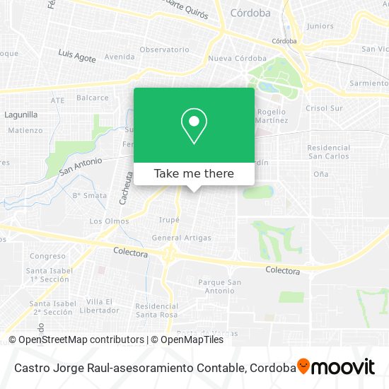 Castro Jorge Raul-asesoramiento Contable map