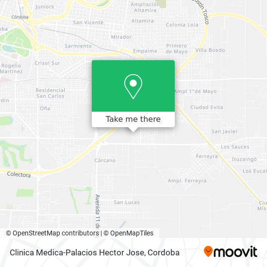Clinica Medica-Palacios Hector Jose map