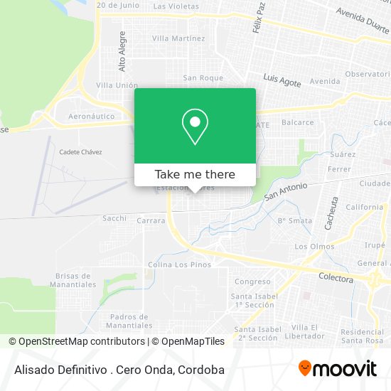 Alisado Definitivo . Cero Onda map
