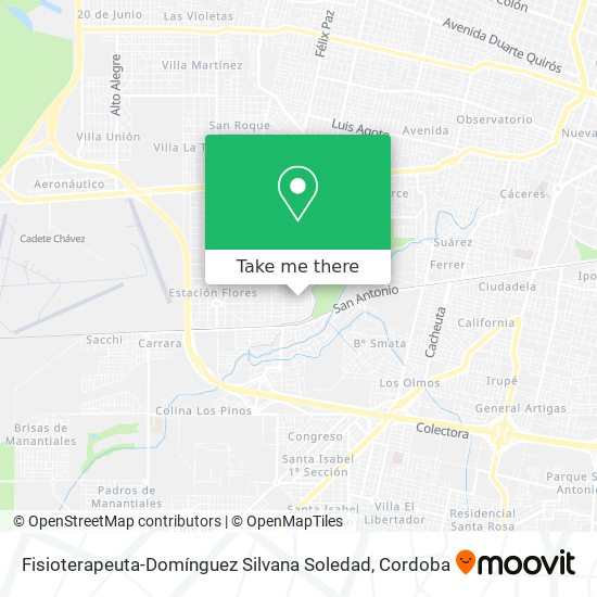 Fisioterapeuta-Domínguez Silvana Soledad map