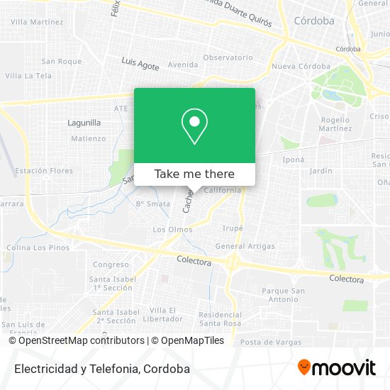 Electricidad y Telefonia map