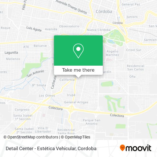 Detail Center - Estética Vehicular map