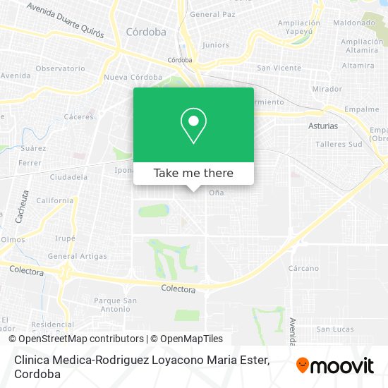 Clinica Medica-Rodriguez Loyacono Maria Ester map
