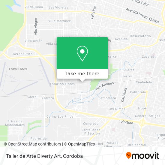 Taller de Arte Diverty Art map