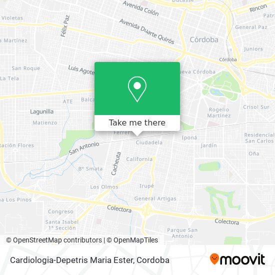 Cardiologia-Depetris Maria Ester map