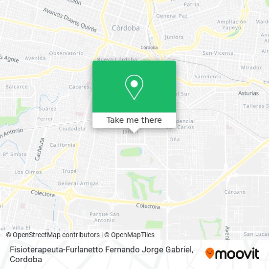 Fisioterapeuta-Furlanetto Fernando Jorge Gabriel map