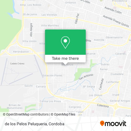 de los Pelos Peluqueria map