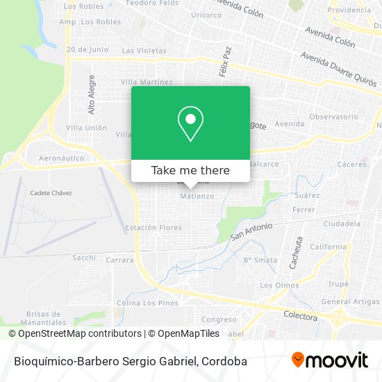 Mapa de Bioquímico-Barbero Sergio Gabriel