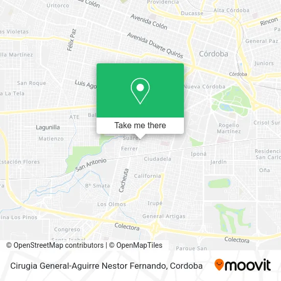 Cirugia General-Aguirre Nestor Fernando map