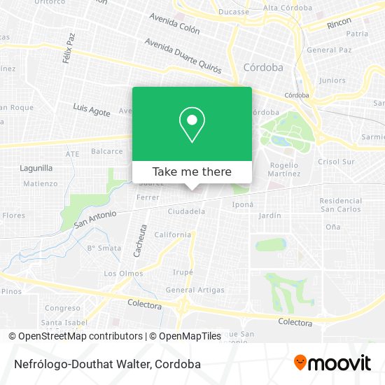 Nefrólogo-Douthat Walter map