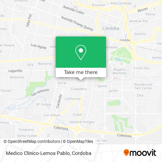 Medico Clinico-Lemos Pablo map