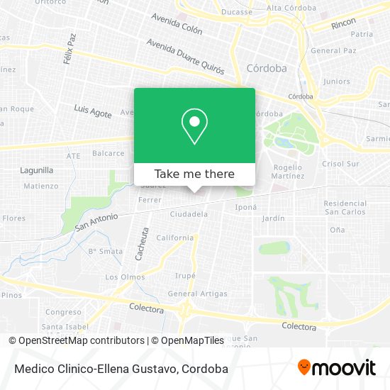 Medico Clinico-Ellena Gustavo map
