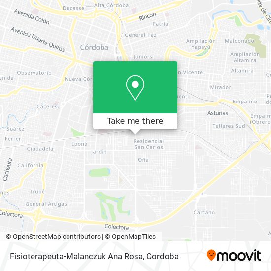 Mapa de Fisioterapeuta-Malanczuk Ana Rosa